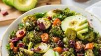 Quinoa Kale Salad with Roasted Vegetables Quinoa Kale Salad with Roasted Vegetables