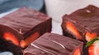 Chocolate Covered Strawberry Brownies Chocolate Covered Strawberry Brownies