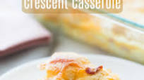 Cheesy Egg Crescent Roll Casserole Cheesy Egg Crescent Roll Casserole