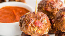 Pizza Meatballs Pizza Meatballs