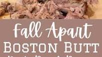 Fall Apart Boston Butt Pork Roast Recipe Fall Apart Boston Butt Pork Roast Recipe