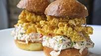 Fried Clam and Lobster Sliders Fried Clam and Lobster Sliders