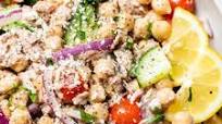 Mediterranean Chickpea Tuna Salad Mediterranean Chickpea Tuna Salad