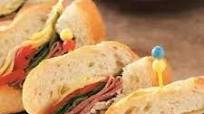 Antipasto-stuffed Baguettes Recipe Antipasto-stuffed Baguettes Recipe