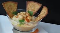 Hummus con Zanahoria y Tortita de Maiz Hummus con Zanahoria y Tortita de Maiz