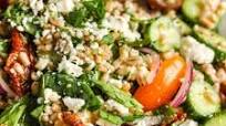 Mediterranean Farro Salad Mediterranean Farro Salad