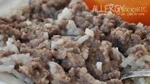 Hamburger Gravy Over Rice (dairy free, gluten free, top 8 free) Hamburger Gravy Over Rice (dairy free, gluten free, top 8 free)