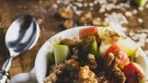 Instant Pot Quick Oats with Apples, Walnuts, & Honey Instant Pot Quick Oats with Apples, Walnuts, & Honey