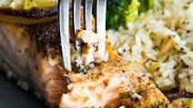 Herb Crusted Broiled Salmon (BEST texture!) Herb Crusted Broiled Salmon (BEST texture!)
