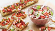 Strawberry Caprese Salad Strawberry Caprese Salad