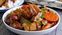 One Pot Wholesome Braised Tofu w/ Chicken 豆腐鸡煲 Chicken Tofu (Beancurd) Pot • Chinese Food Recipe One Pot Wholesome Braised Tofu w/ Chicken 豆腐鸡煲 Chicken Tofu (Beancurd) Pot • Chinese Food Recipe