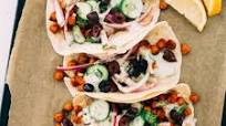 Falafel Spiced Chickpea Wraps Falafel Spiced Chickpea Wraps
