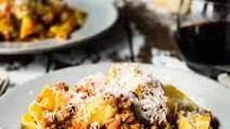 Beef Bolognese Sauce with Pappardelle Beef Bolognese Sauce with Pappardelle