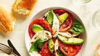 Avocado, Tomato, and Mozzarella Caprese Salad Recipe Avocado, Tomato, and Mozzarella Caprese Salad Recipe
