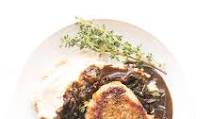 Whole30 + Keto Pork Chops with Bacon Mushroom Sauce Whole30 + Keto Pork Chops with Bacon Mushroom Sauce