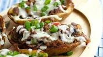 Cheesesteak Potato Skins Cheesesteak Potato Skins