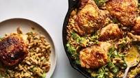 One-Skillet Chicken with Buttery Orzo and Fennel One-Skillet Chicken with Buttery Orzo and Fennel