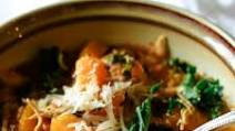 Instant Pot Kale, Squash and Chicken Soup (Paleo, Whole30, Low-Carb) Instant Pot Kale, Squash and Chicken Soup (Paleo, Whole30, Low-Carb)