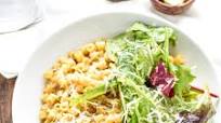 Cheesy Ditalini with Mixed Greens Cheesy Ditalini with Mixed Greens