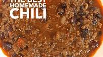 The Best Homemade Chili Recipe The Best Homemade Chili Recipe