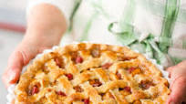 Rhubarb-Peach Pie Rhubarb-Peach Pie