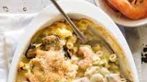 Creamy Seafood Pasta Bake Creamy Seafood Pasta Bake