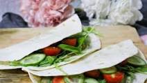 Baba Ganoush Wraps Baba Ganoush Wraps