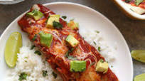 Healthy Sweet Potato Chicken Enchiladas Healthy Sweet Potato Chicken Enchiladas