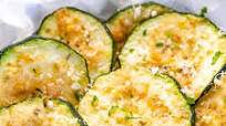Oven-Baked, Crispy Zucchini Chips Oven-Baked, Crispy Zucchini Chips