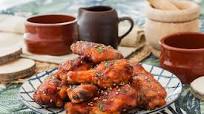 Alitas bbq o alitas barbacoa al horno con salsa casera y súper jugosas Alitas bbq o alitas barbacoa al horno con salsa casera y súper jugosas