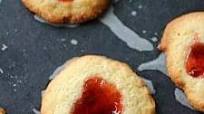 Strawberry Jam Thumbprint Cookies Strawberry Jam Thumbprint Cookies