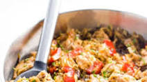 Chicken Cabbage Stir Fry - 15 Minutes (Paleo, Low Carb, Gluten-free) Chicken Cabbage Stir Fry - 15 Minutes (Paleo, Low Carb, Gluten-free)