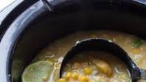 Slow Cooker Creamy Potato Corn Soup (Vegan) Slow Cooker Creamy Potato Corn Soup (Vegan)
