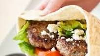 Greek-Style Lamb Pita Sandwiches with Tzatziki Sauce—Gyros Greek-Style Lamb Pita Sandwiches with Tzatziki Sauce—Gyros