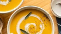 Butternut Squash and Apple Soup Butternut Squash and Apple Soup