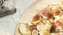 Fig + Prosciutto Pizza With Creamy Gorgonzola Fig + Prosciutto Pizza With Creamy Gorgonzola