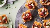 Phyllo Bruschetta Cups with Feta and Kalamata Olives Phyllo Bruschetta Cups with Feta and Kalamata Olives