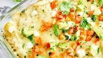Green Chile Chicken Enchiladas Green Chile Chicken Enchiladas
