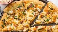 Chicken Alfredo Pizza Chicken Alfredo Pizza