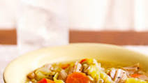 Chicken, Barley, and Leek Stew Chicken, Barley, and Leek Stew