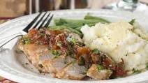 Tuscan Pork Chops Tuscan Pork Chops