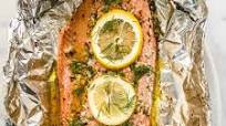 Seafood Recipes - Salmon in Foil Seafood Recipes - Salmon in Foil