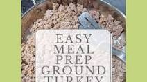 Super Easy Meal Prep Ground Turkey (AIP, Paleo, Whole 30) Super Easy Meal Prep Ground Turkey (AIP, Paleo, Whole 30)