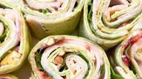 Cranberry Turkey Pinwheels Cranberry Turkey Pinwheels