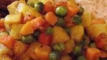 Indian Carrots, Peas and Potatoes Indian Carrots, Peas and Potatoes