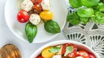 Caprese Salad with Cherry Tomatoes Caprese Salad with Cherry Tomatoes