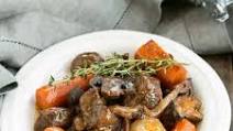Crockpot Beef Stew with Mushrooms Crockpot Beef Stew with Mushrooms