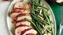 Sweet and Tangy Glazed Pork Tenderloin with Red Potato Mash Sweet and Tangy Glazed Pork Tenderloin with Red Potato Mash