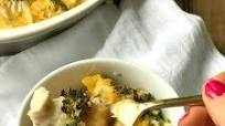 Low Carb Cheesy Chicken and Broccoli Casserole Low Carb Cheesy Chicken and Broccoli Casserole