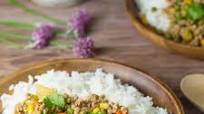 Ground Pork with Corn, Green Peas and Potato Ground Pork with Corn, Green Peas and Potato